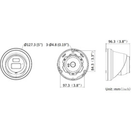 KAMERA IP HIKVISION DS-2CD2343G2-LI2U(2.8mm)(BLACK)