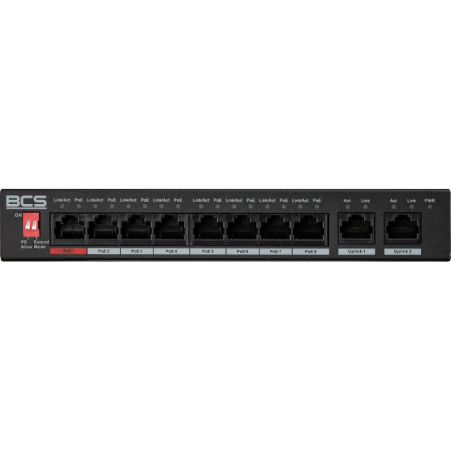 Switch PoE BCS LINE BCS-L-SP0802G(2)