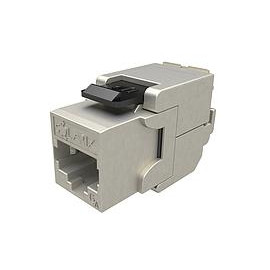 Moduł Keystone samozaciskowy Solarix Cat.6A STP RJ45 SXKJ-10G-STP-BK-SA