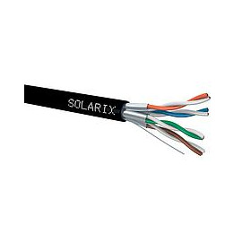 KABEL SKRĘTKA SOLARIX CAT.6A STP PE Fca 500M