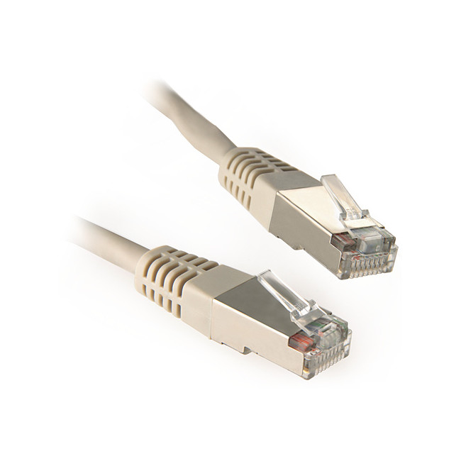 PATCHCORD KAT6 FTP 10M SZARY