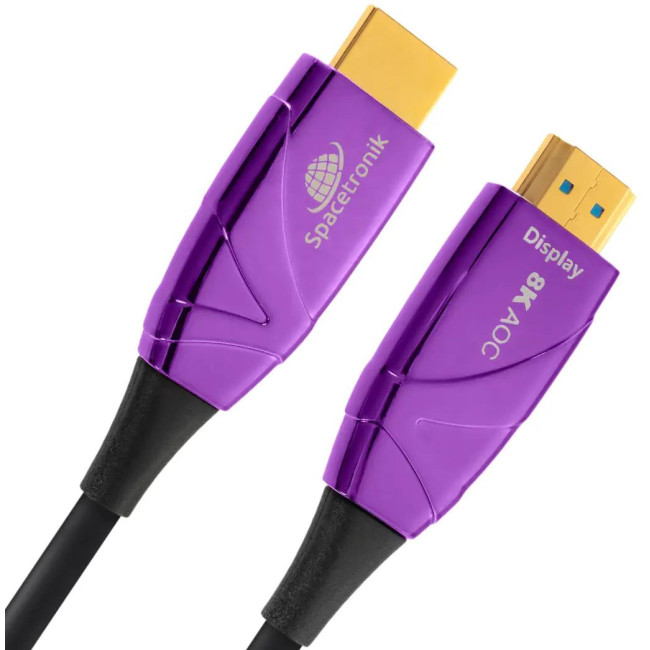 Kabel optyczny HDMI 2.1 Spacetronik SH-OX400 40m