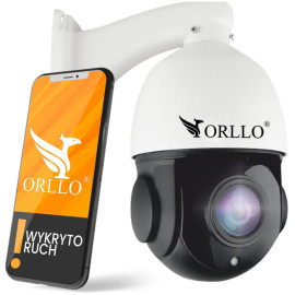 Kamera IP Orllo R2 PRO+ zewnętrzna obrotowa POE zoom x 22