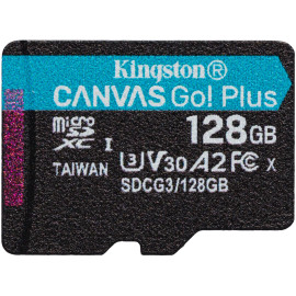 Karta pamięci microSD Kingston Canvas Go Plus microSDXC C10 UHS-I 128GB