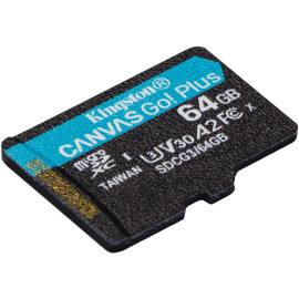 Karta pamięci microSD Kingston Canvas Go Plus microSDXC C10 UHS-I 64GB