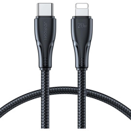 Kabel USB-C / Lightning Joyroom S-CL020A11 120cm 20W w oplocie czarny