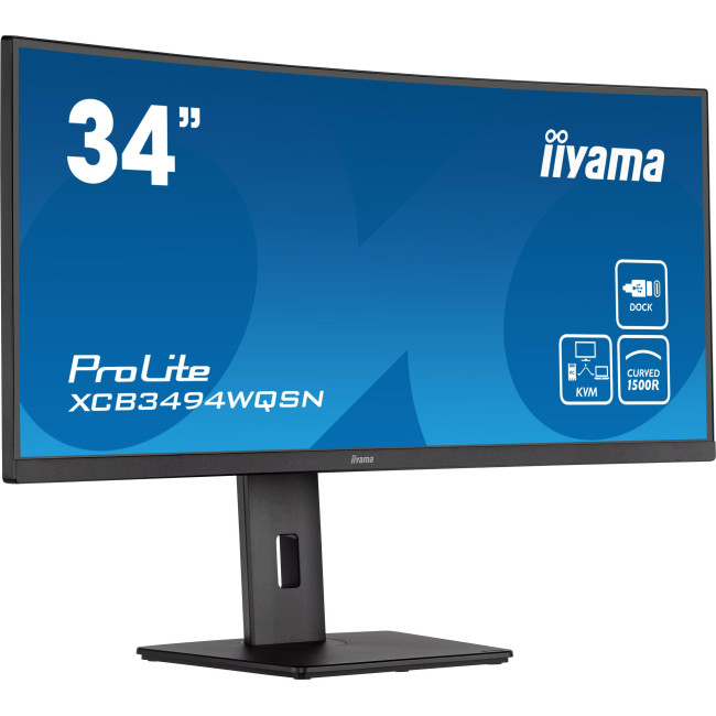 Monitor LED IIYAMA XCB3494WQSN-B5 34 cale VA KVM