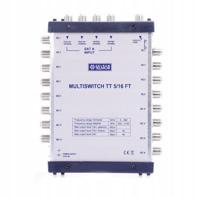 Multiswitch TT 5/16 Telmor - końcowy