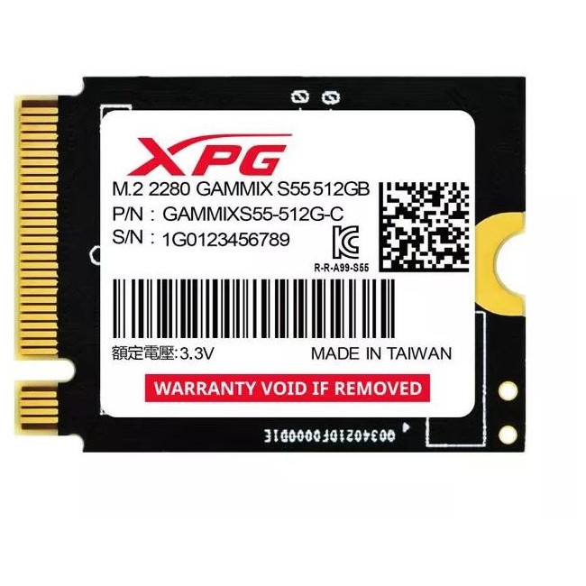 Dysk SSD Adata XPG GAMMIX S55 1TB M2230