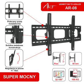 Uchwyt TV ścienny LED/LCD ART 32-100