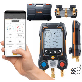 Elektroniczna oprawa zaworowa Testo 550s zestaw Basic 0564 5501