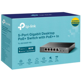 SWITCH TP-LINK TL-SG1005P-PD (POE++)