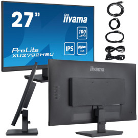 Monitor LED IIYAMA XU2792HSU-B6 27 cali Ultra Slim IPS USB