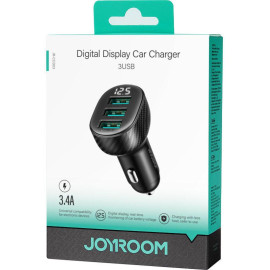 Ładowarka samochodowa Joyroom JR-CCD03 17W 3.4A 3x USB-A