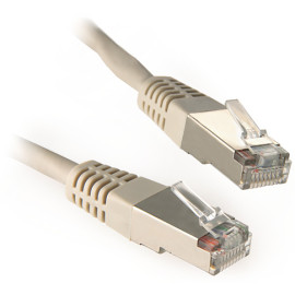 PATCHCORD KAT6 FTP 5M SZARY