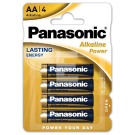 Bateria LR6/4BP (AA) PANASONIC Alcaline (blister 4 szt.)