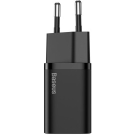 ŁADOWARKA SIECIOWA Baseus Super Si Quick Charger 1C CCSUP-J01 30W 1x USB-C PD 3.0 QC 3.0 CZARNA