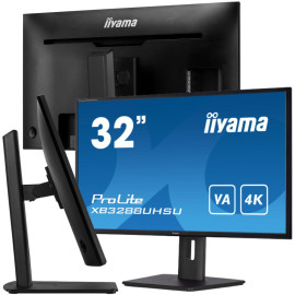 Monitor LED IIYAMA XB3288UHSU-B5 VA HDMI DisplayPort USB