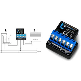 Moduł sterowania roletami shutterboxdc v2 Blebox