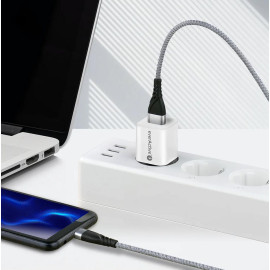 ŁADOWARKA SIECIOWA everActive GaN SC-390Q 30W 1xUSB-C 1xUSB-A PD PPS