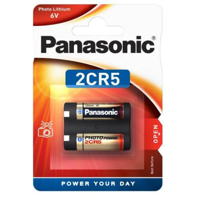 Bateria 2CR5 / 245 / DL245 1BL PANASONIC 6V (1 szt.)