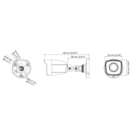 Kamera 4w1 Hilook by Hikvision tuba 5MP TVICAM-B5M 2.8mm