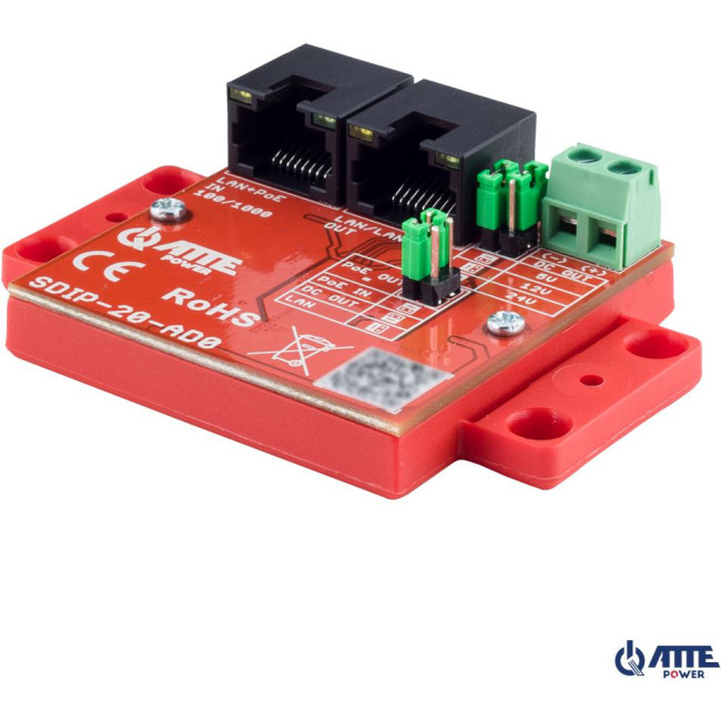 SDIP-20-AD0 Adapter PoE obniżający napięcie SDIP-20-AD0 ATTE