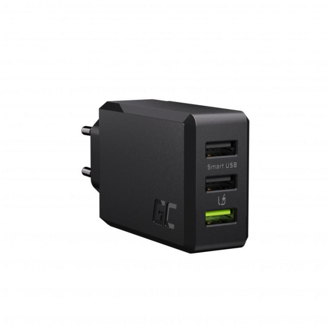 ŁADOWARKA SIECIOWA Green Cell CHARGESOURCE 3 3xUSB 30W ULTRA CHARGE CHARGC03