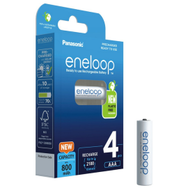 Akumulatorki R03 / AAA Panasonic Eneloop 800mAh BK-4MCDE/4BE (blister 4 szt.)