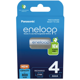 Akumulatorki R03 / AAA Panasonic Eneloop 800mAh BK-4MCDE/4BE (blister 4 szt.)