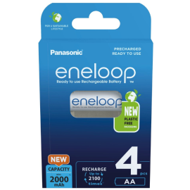 Akumulatorki AA / R6 Panasonic Eneloop 2000mAh BK-3MCDE/4BE (blister 4 szt.)