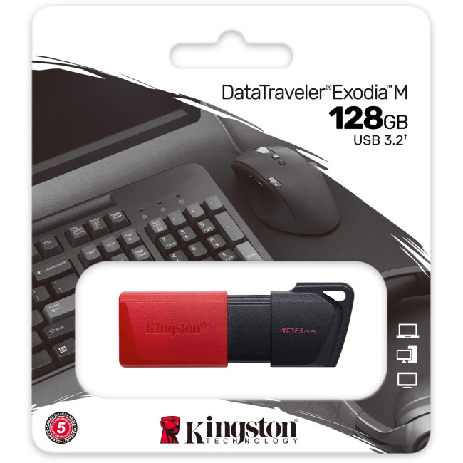 Pendrive Kingston Data Traveler Exodia M 128GB USB3.2 Gen1