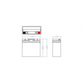 AKUMULATOR AGM Green Cell VRLA 12V 20Ah