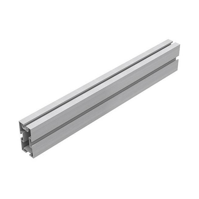 Profil aluminiowy PV wzmocniony z kanałami teowymi 4400mm KENO (K-25-4400-3T)