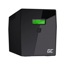 UPS ZASILACZ AWARYJNY Green Cell MICROSINE 1000VA 700W Z WYŚWIETLACZEM LCD UPS08