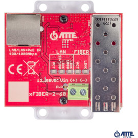 Gigabitowy media konwerter Ethernet ATTE xFIBER‑2‑60