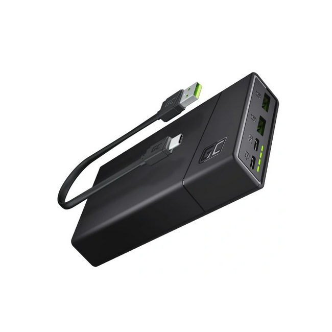 POWERBANK Green Cell PowerPlay20 20000mAh SZYBKIE ŁADOWANIE 2x USB Ultra Charge 2x USB-C