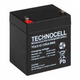 Akumulator AGM TECHNOCELL serii TC 12V 4,5Ah