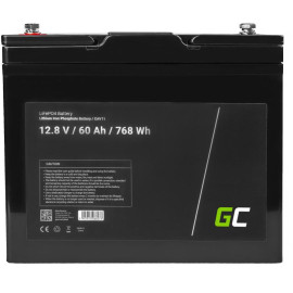 AKUMULATOR LITOWO-ŻELAZOWO-FOSFORANOWY LiFePO4 Green Cell 12V 60Ah