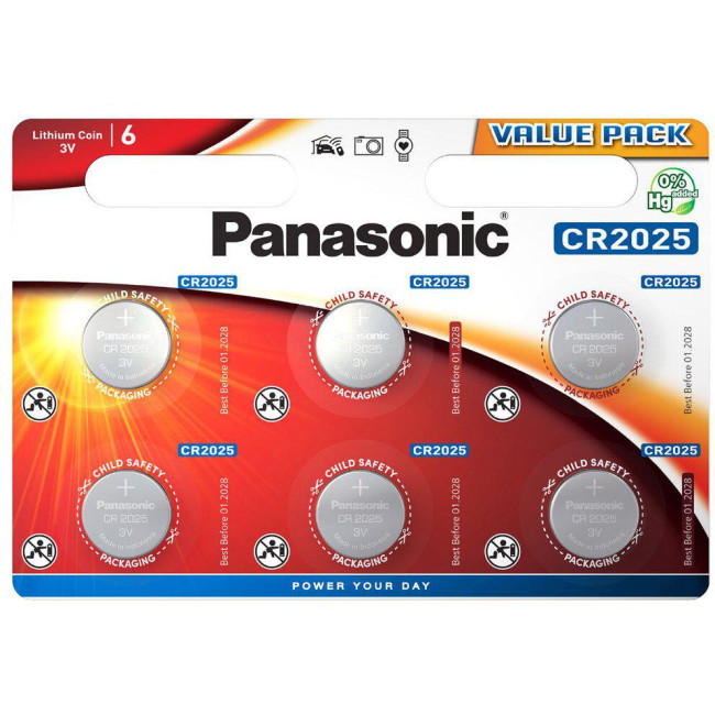 Bateria CR2025 PANASONIC (1 szt.)