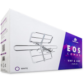 Antena DVB-T/T2 Spacetronik EOS Combo White (pasywna)