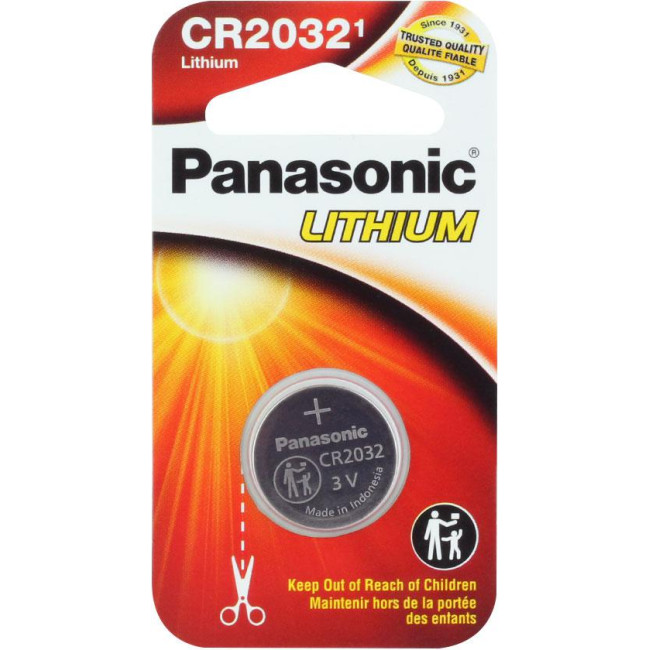 Bateria CR2032 PANASONIC (1 szt.)