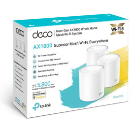 DOMOWY SYSTEM WI-FI MESH TP-LINK DECO X20 (3-PACK)