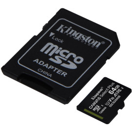 Karta pamięci microSD Kingston Canvas Select Plus microSDHC C10 UHS-I 64GB