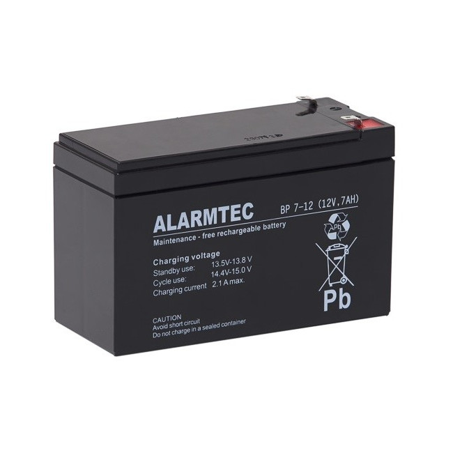 Akumulator AGM ALARMTEC serii BP 12V 7Ah