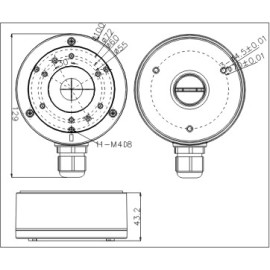 ADAPTER HIKVISION DS-1280ZJ-XS