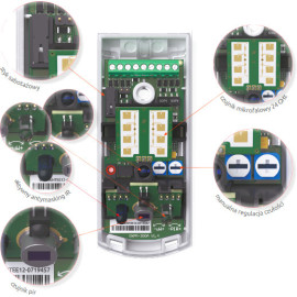 SATEL ZEWNĘTRZNY DUALNY CZUJNIK KURTYNOWY AGATE (PIR+MW)