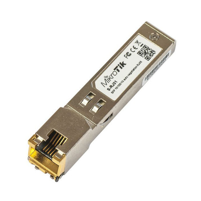 MODUŁ SFP MIKROTIK S-RJ01 10/100/1000M