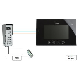 Wideodomofon VIDOS M670B / S50D