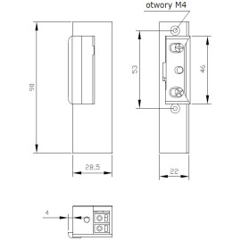 ZACZEP ELEKTRA R3 Z BLOK. PRAWY